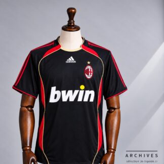 Maillot AC Milan 2006-07 Third (noir)