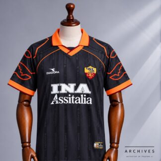 Maillot AS Roma INA Assitalia (noir)