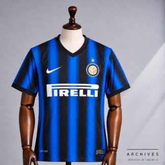 Maillot Inter Milan 2010 Domicile (triplé)