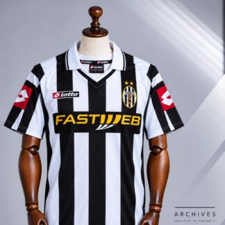 Maillot Juventus 2001-02 Domicile Fastweb