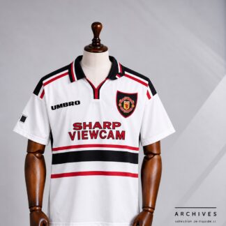 Maillot Manchester United Sharp Viewcam Extérieur (blanc)